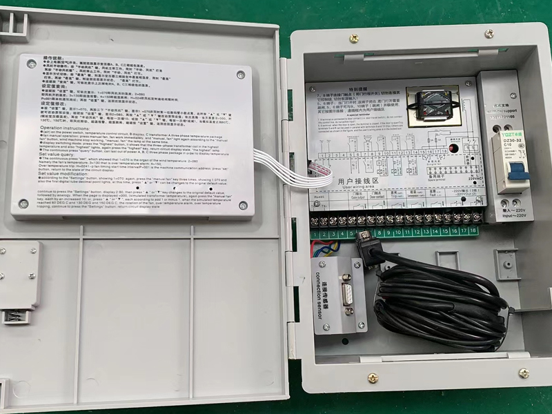 宁夏​LX-BW10-RS485型干式变压器电脑温控箱